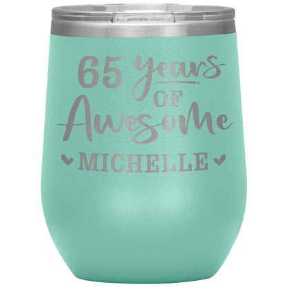 65 Years of Awesome Birthday Tumbler