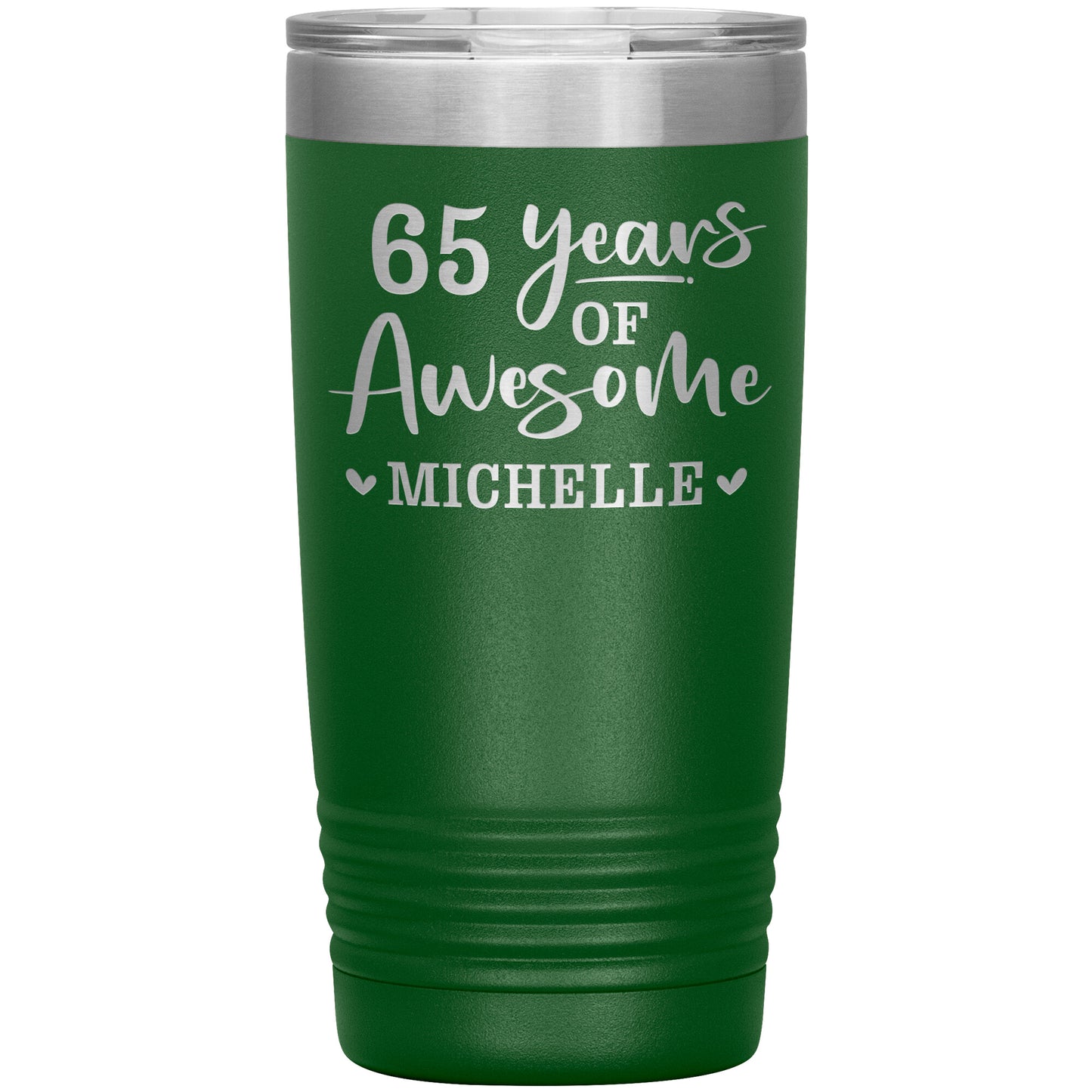 65 Years of Awesome Birthday Tumbler