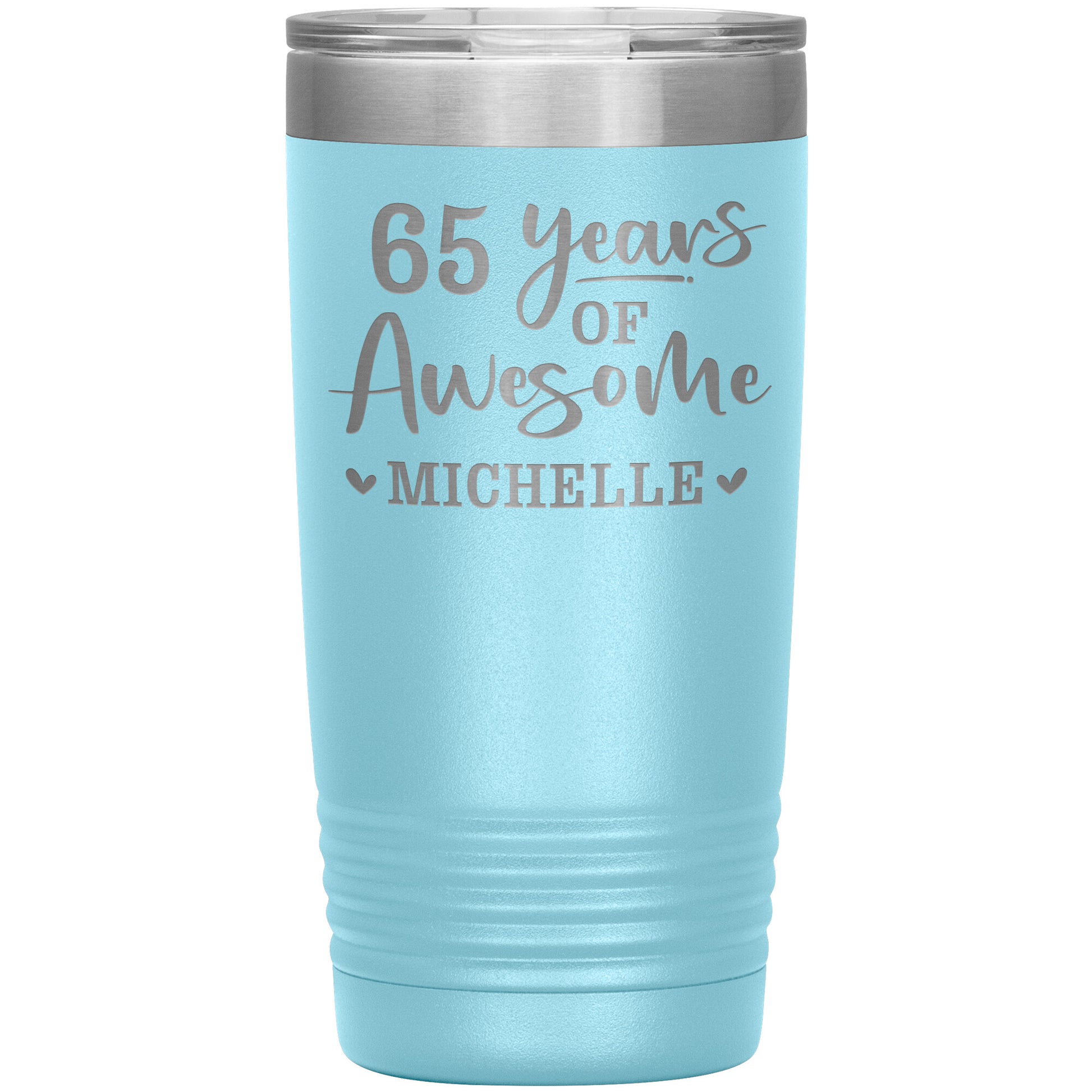 65 Years of Awesome Birthday Tumbler