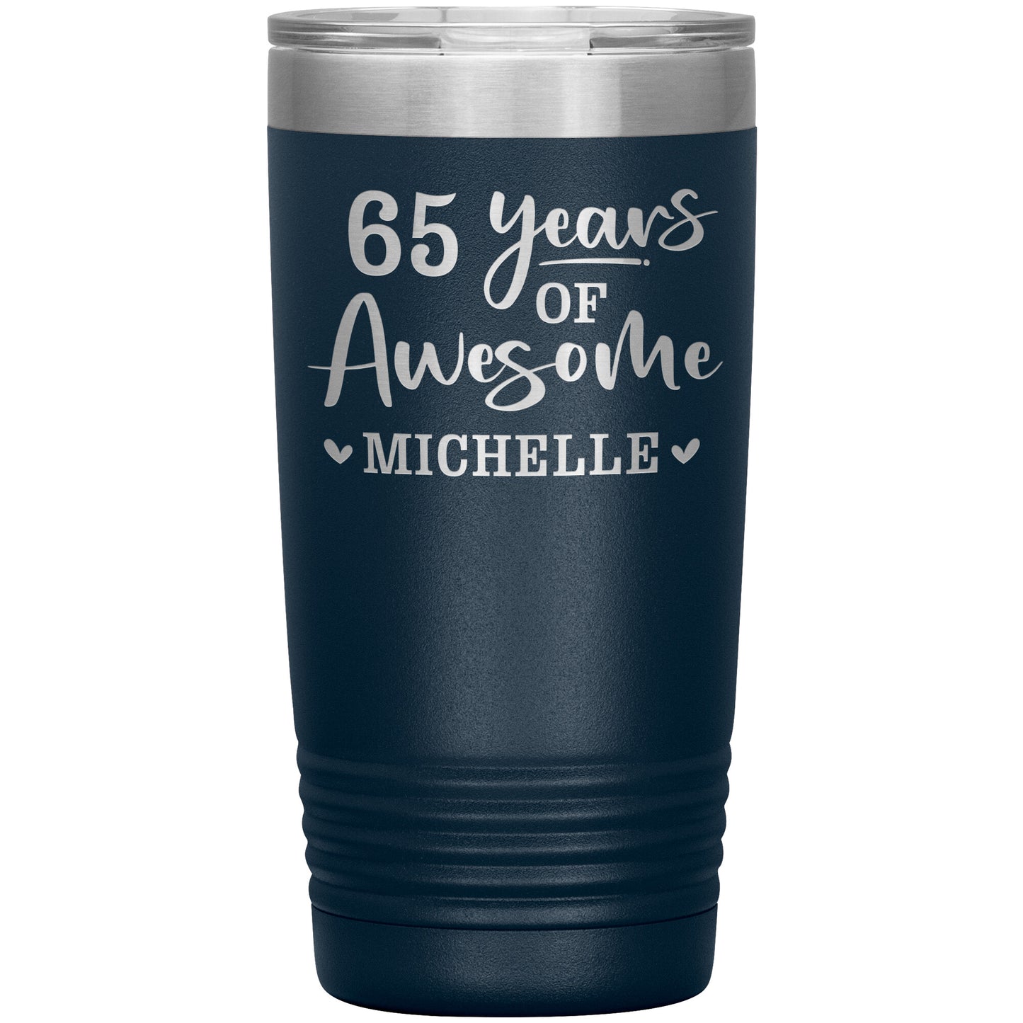 65 Years of Awesome Birthday Tumbler