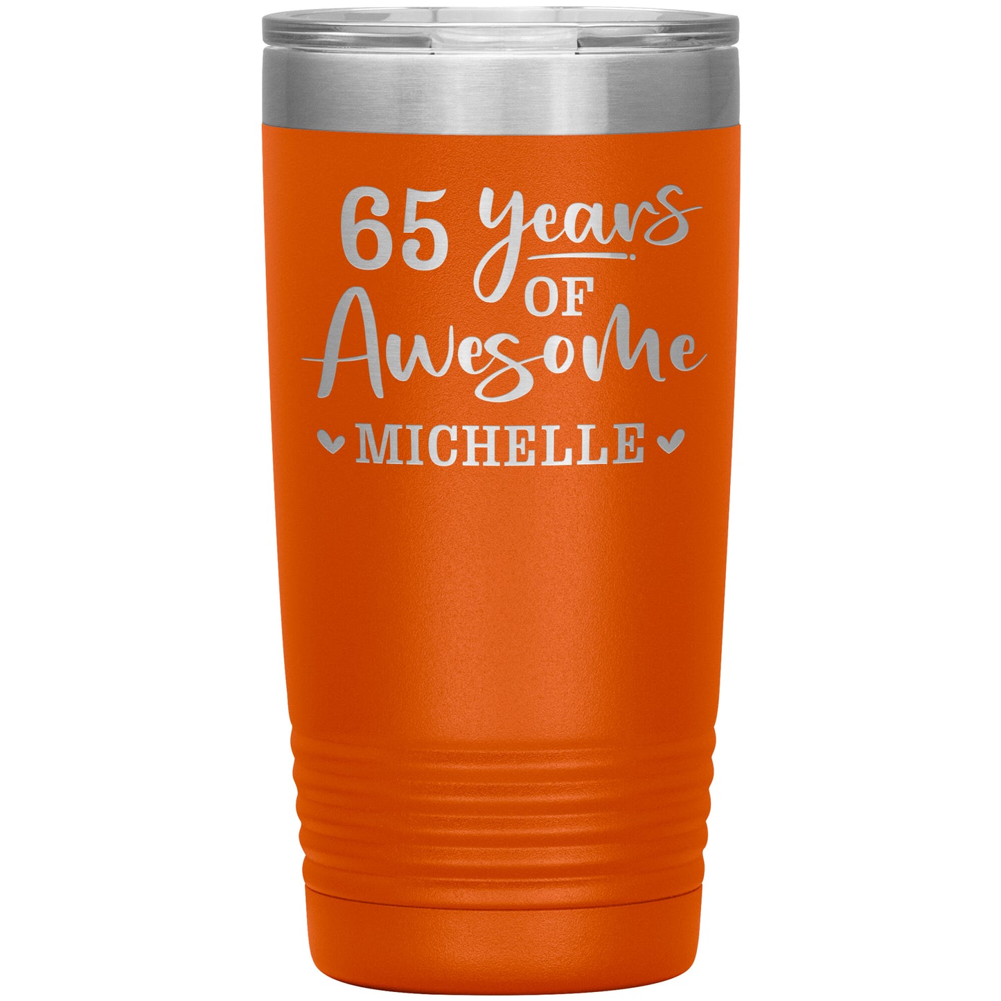 65 Years of Awesome Birthday Tumbler