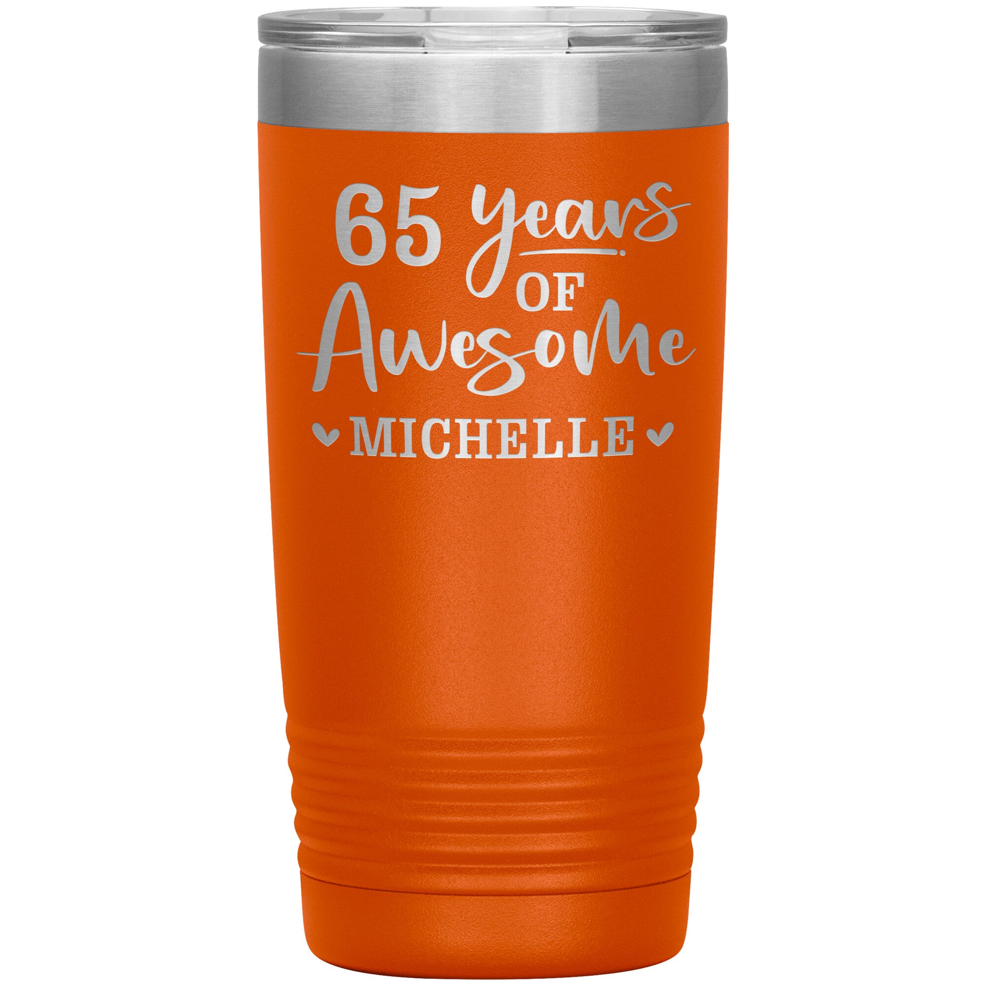 65 Years of Awesome Birthday Tumbler