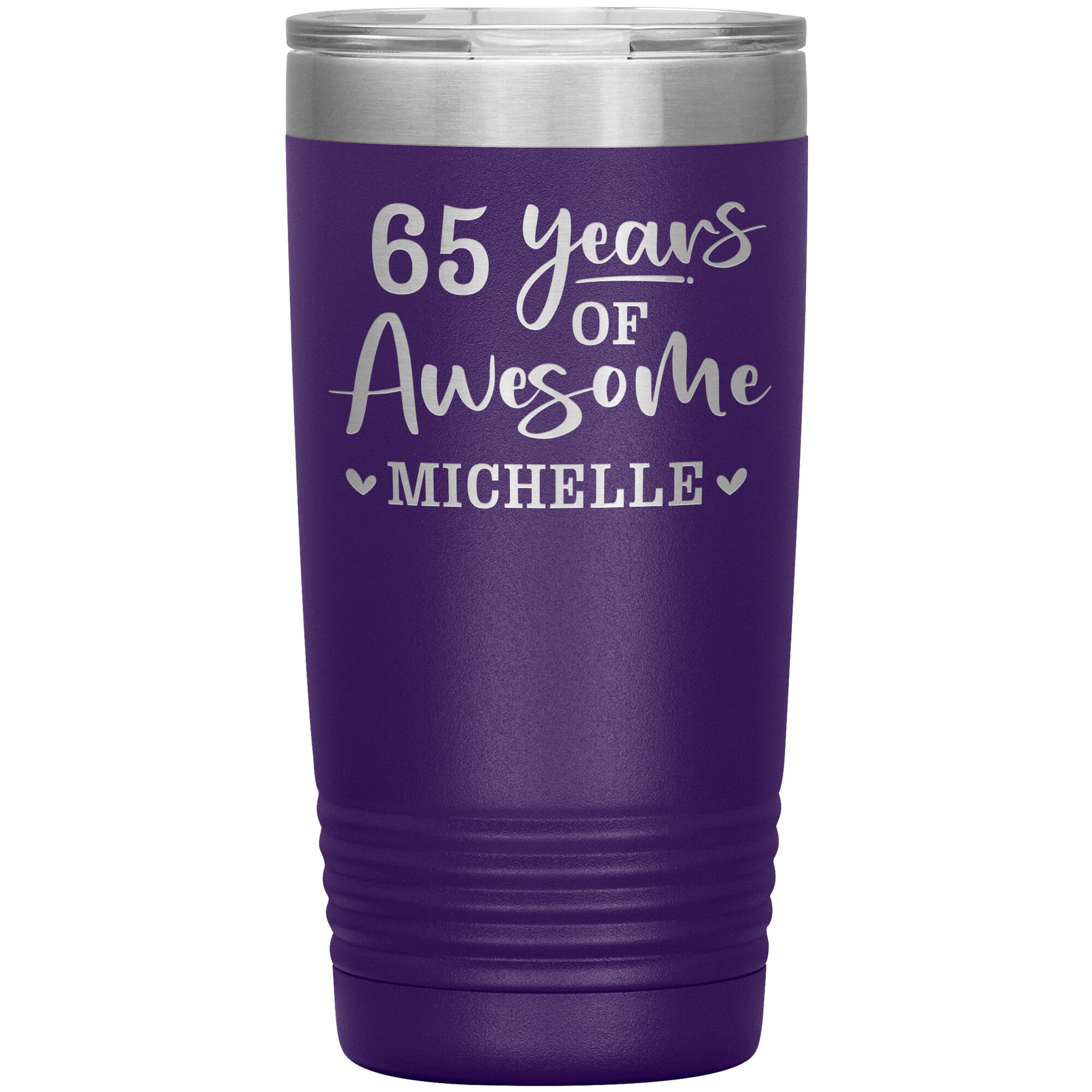 65 Years of Awesome Birthday Tumbler