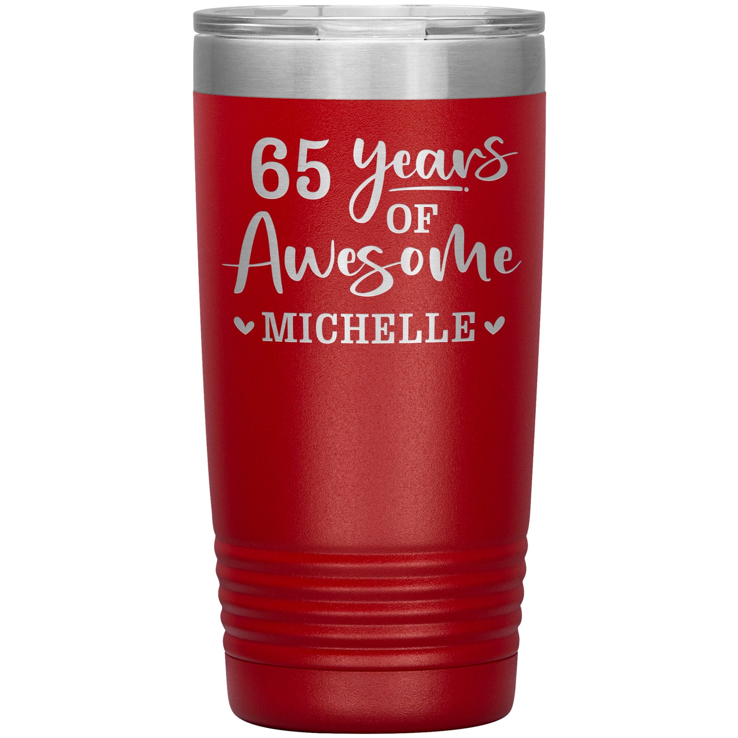 65 Years of Awesome Birthday Tumbler