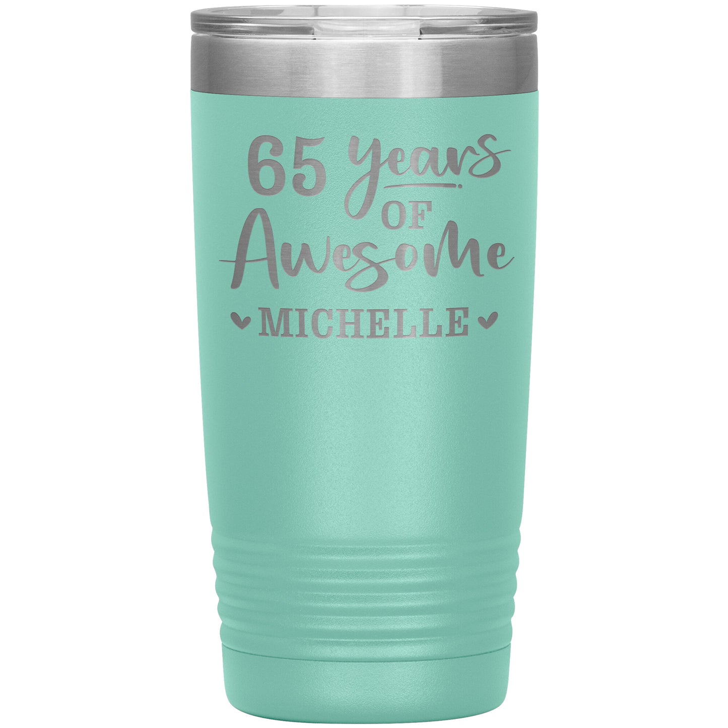 65 Years of Awesome Birthday Tumbler