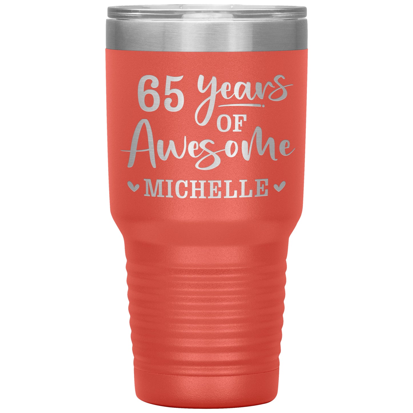65 Years of Awesome Birthday Tumbler