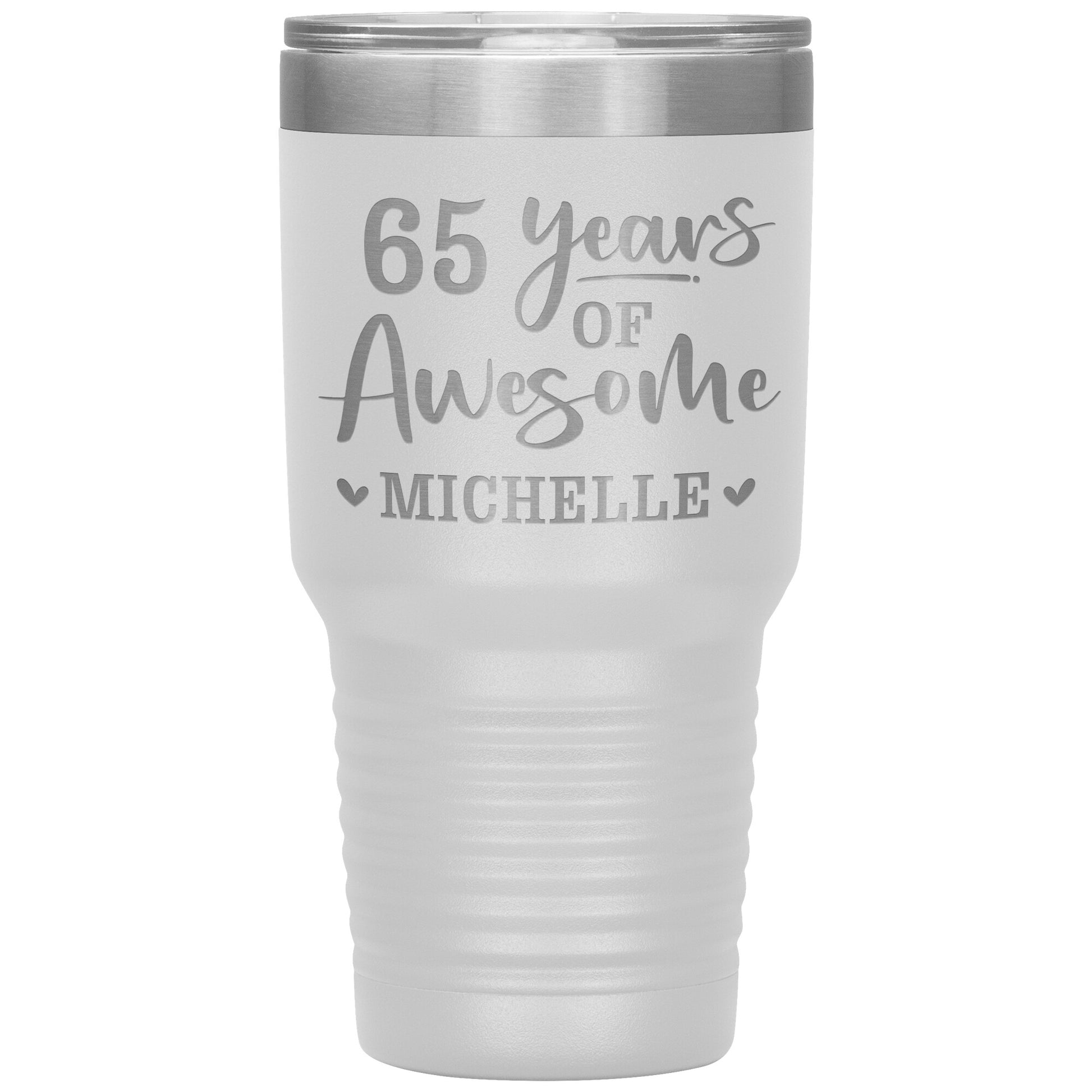 65 Years of Awesome Birthday Tumbler
