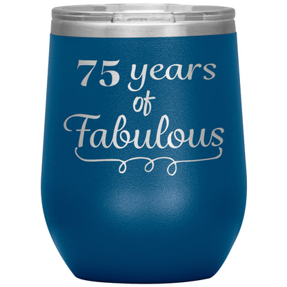 75 Years of Fabulous Tumbler