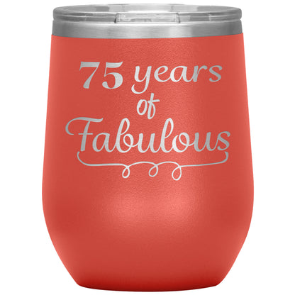 75 Years of Fabulous Tumbler