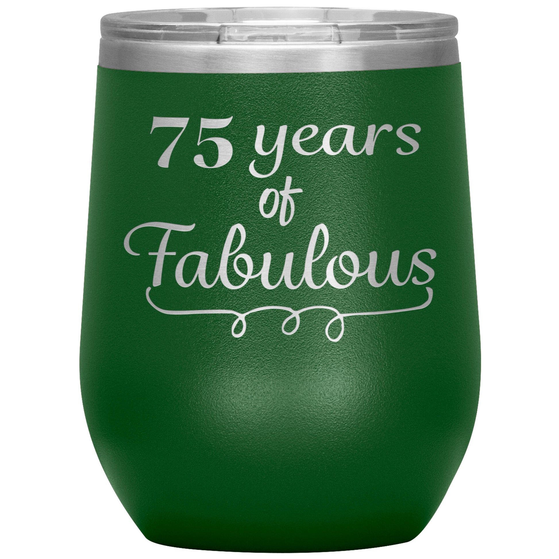 75 Years of Fabulous Tumbler
