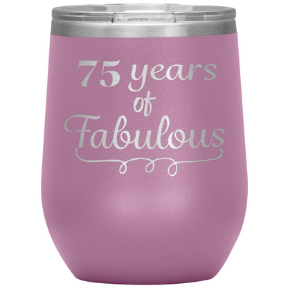 75 Years of Fabulous Tumbler