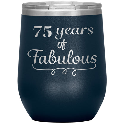 75 Years of Fabulous Tumbler