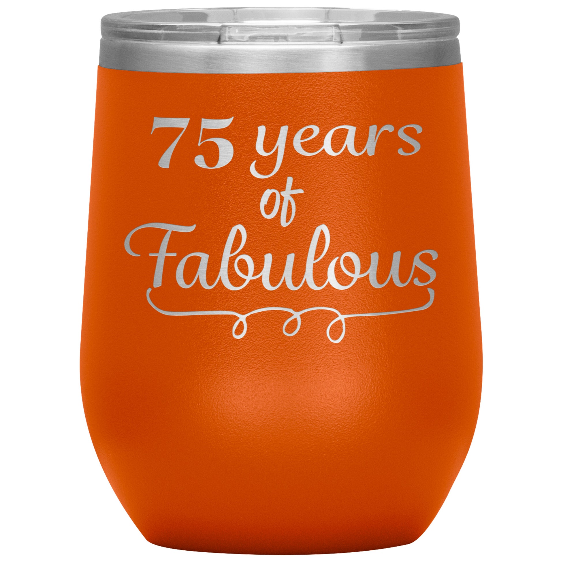 75 Years of Fabulous Tumbler