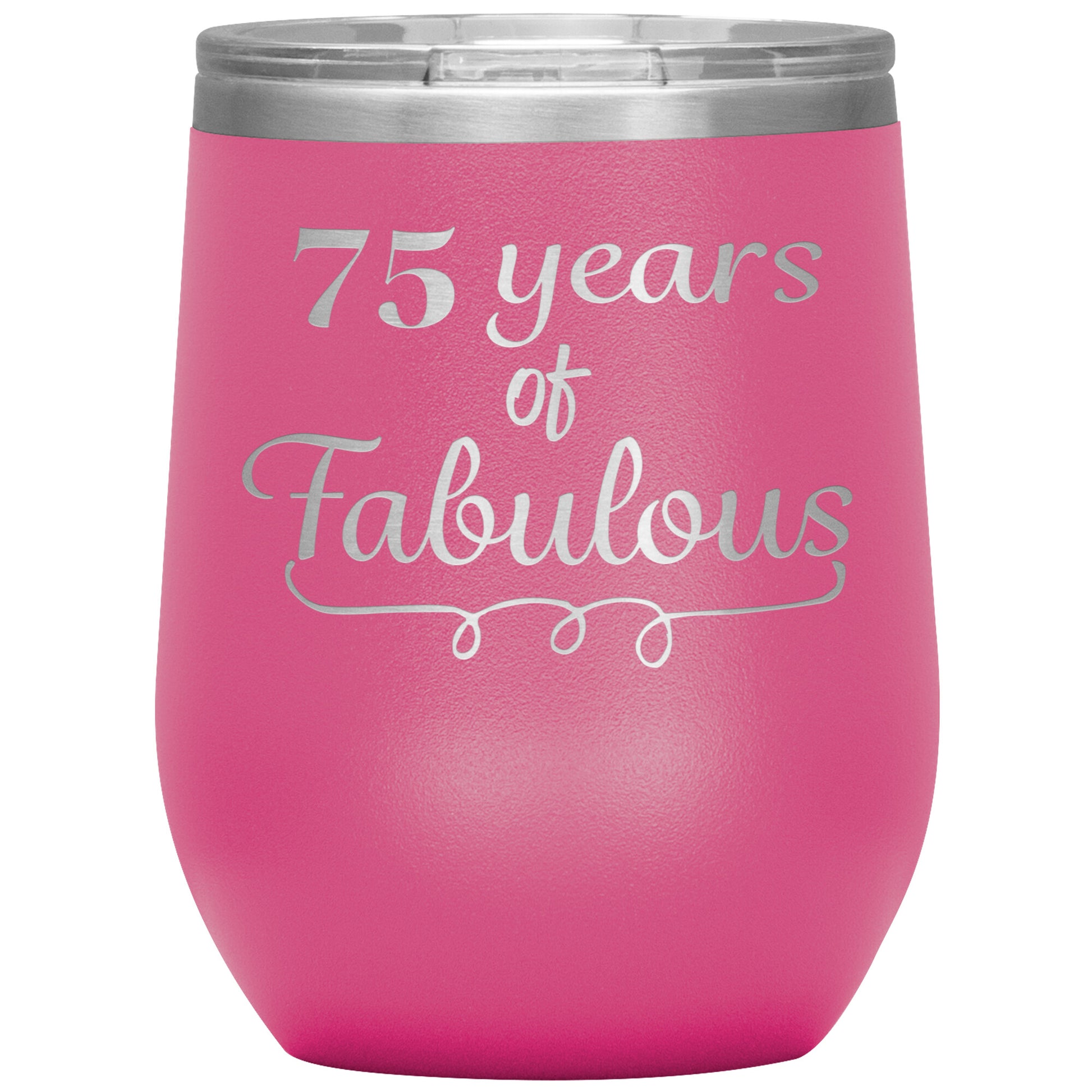 75 Years of Fabulous Tumbler