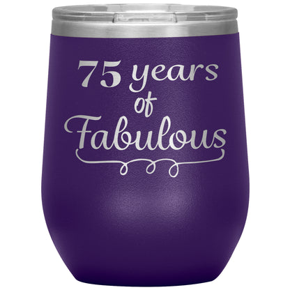 75 Years of Fabulous Tumbler