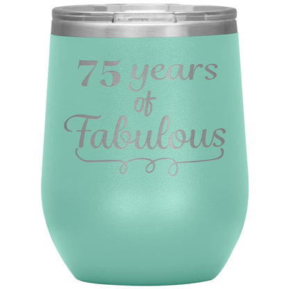 75 Years of Fabulous Tumbler