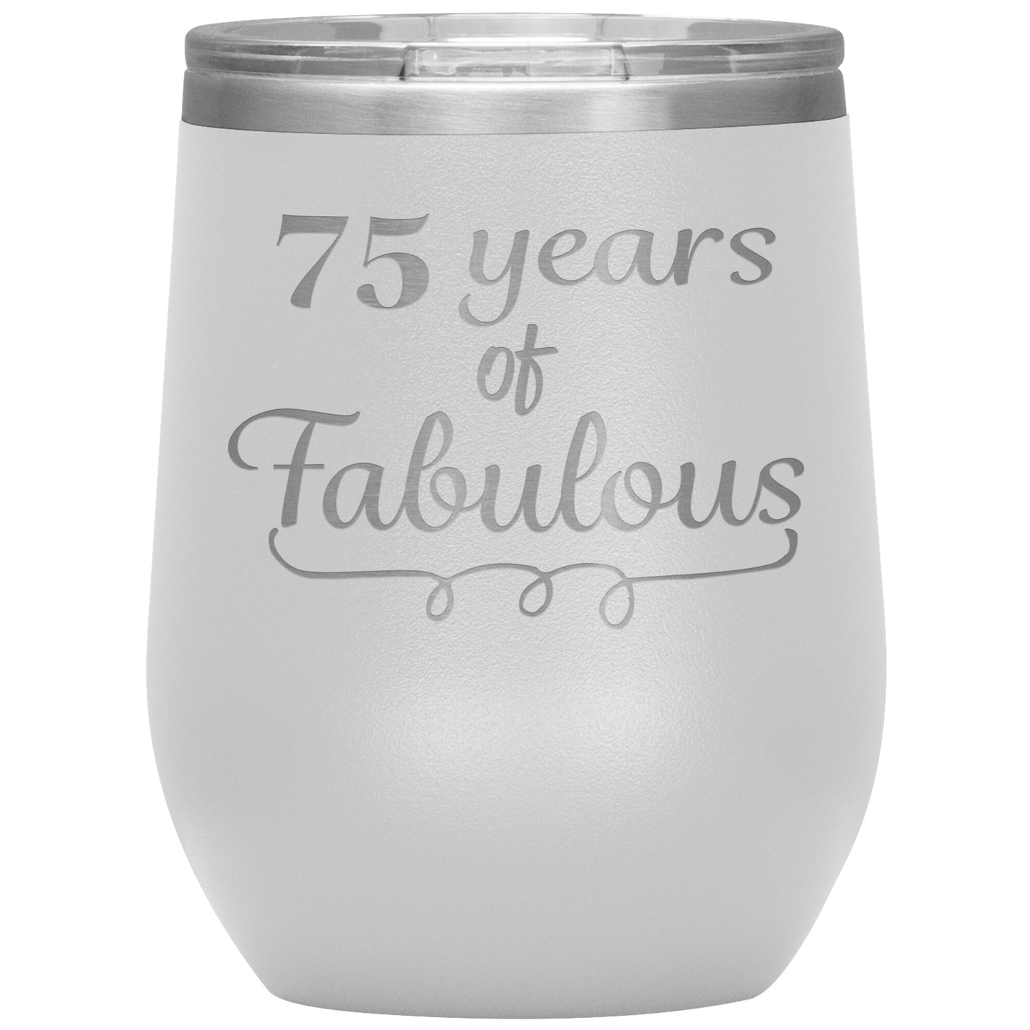 75 Years of Fabulous Tumbler