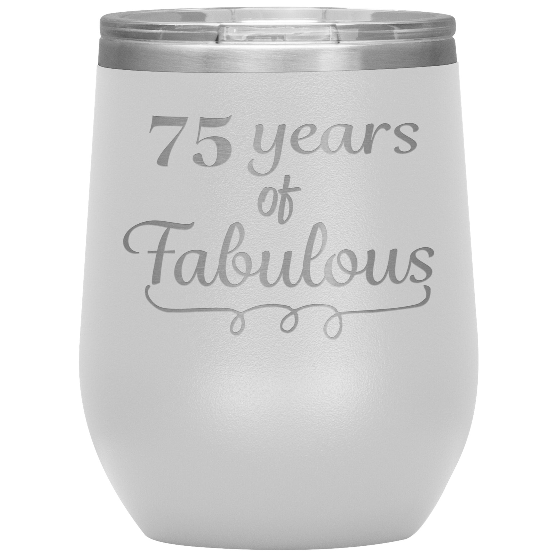 75 Years of Fabulous Tumbler