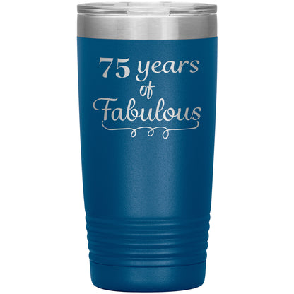75 Years of Fabulous Tumbler