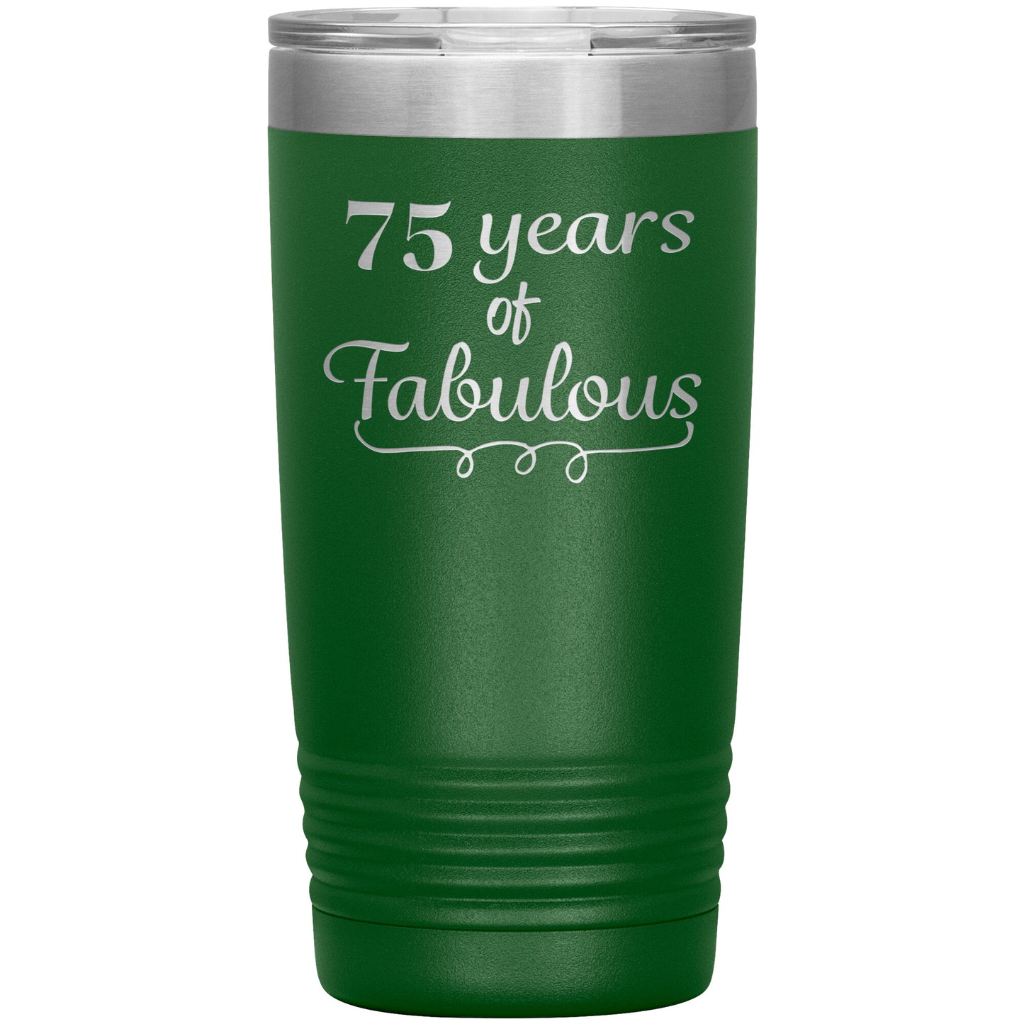 75 Years of Fabulous Tumbler