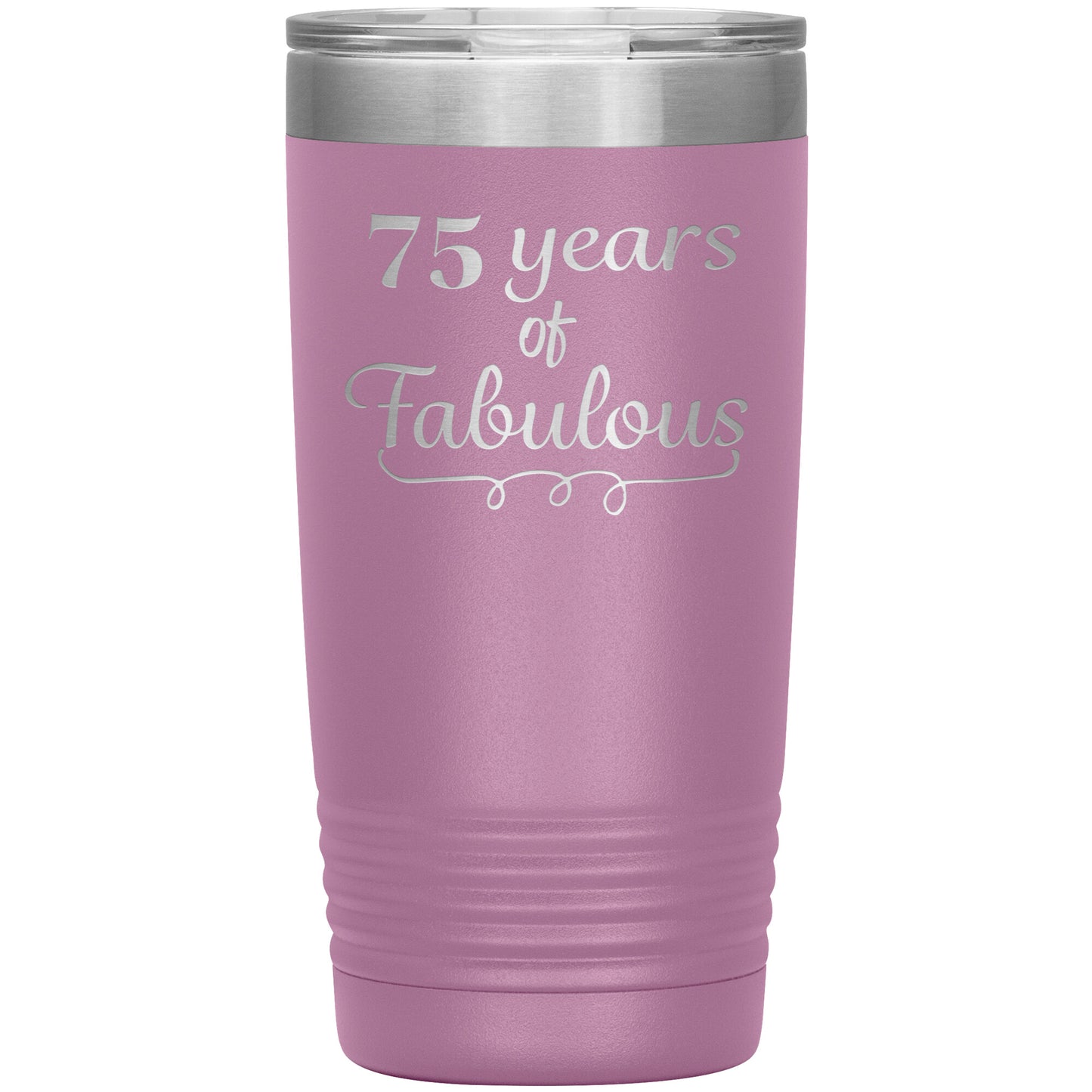 75 Years of Fabulous Tumbler