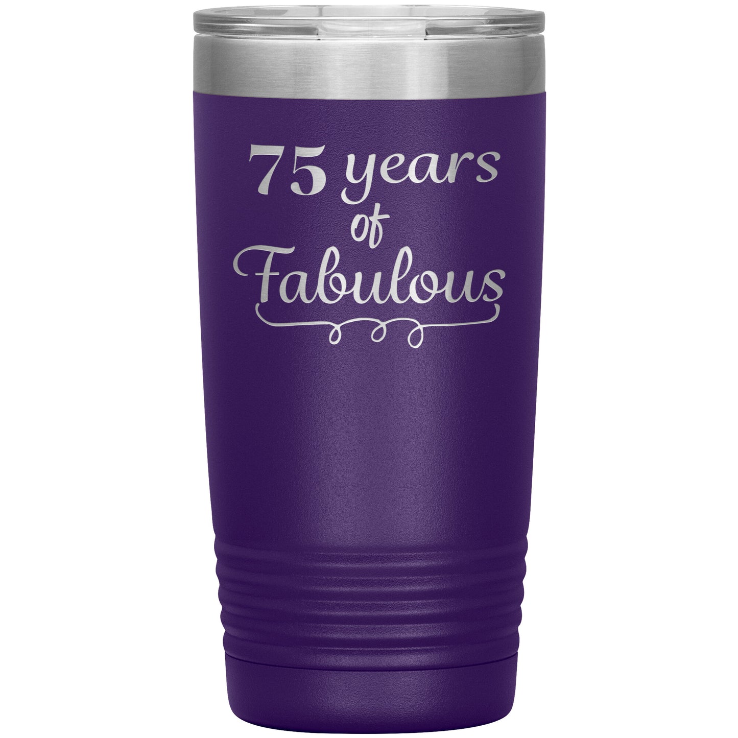 75 Years of Fabulous Tumbler