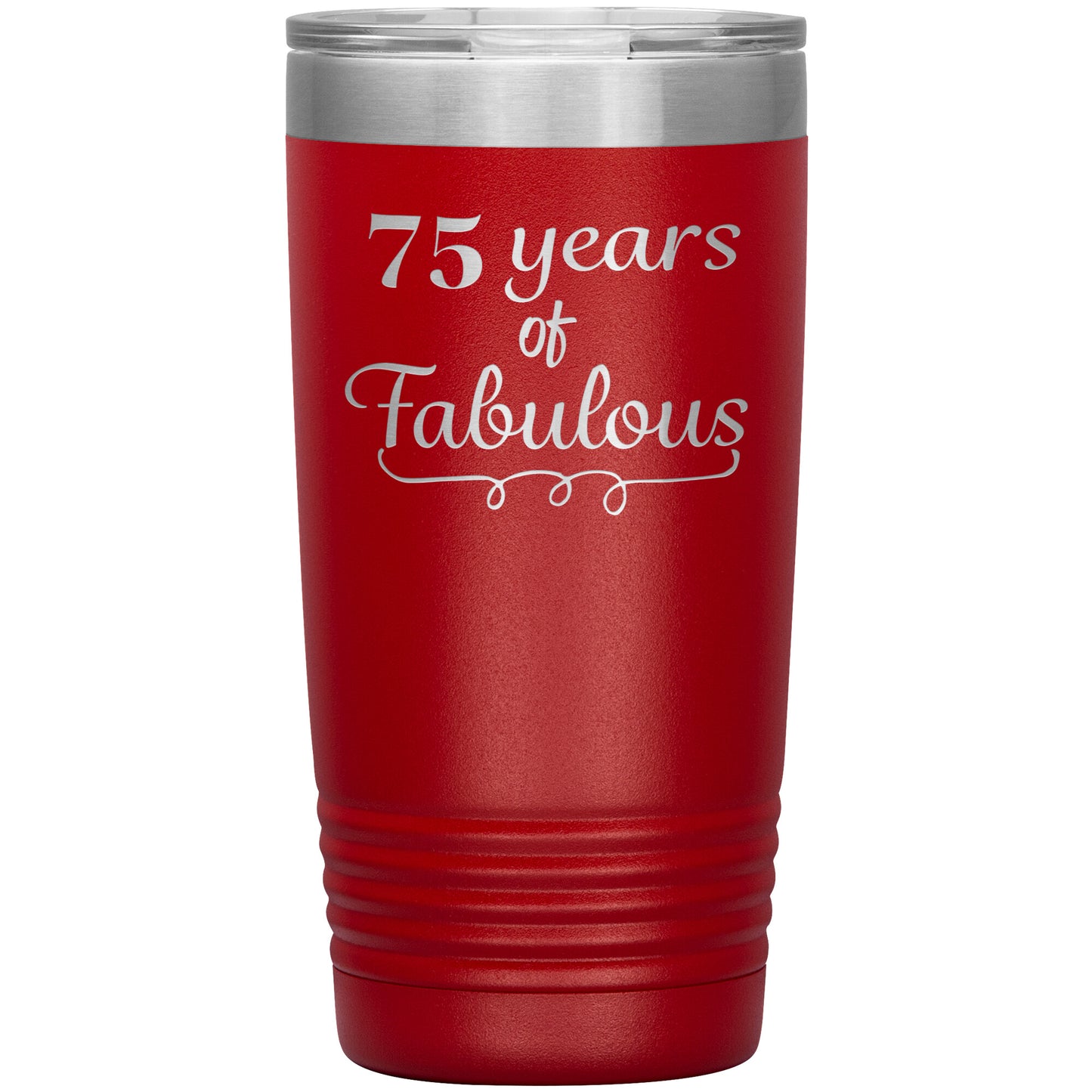 75 Years of Fabulous Tumbler