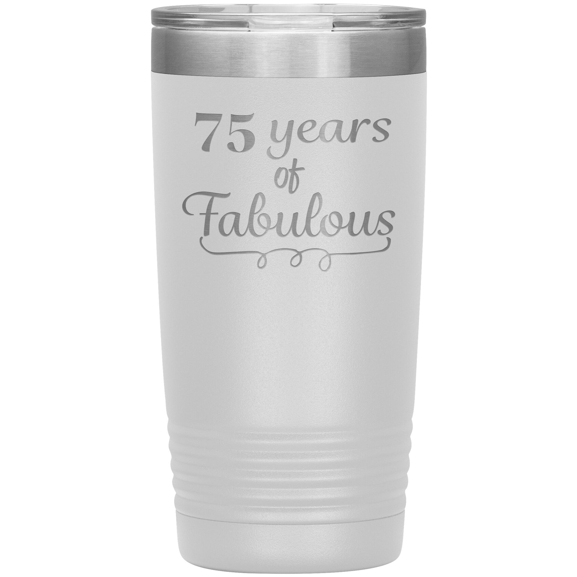 75 Years of Fabulous Tumbler