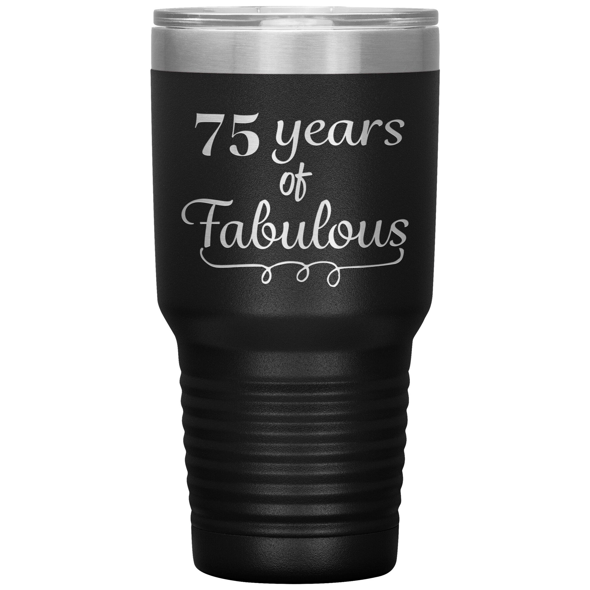 75 Years of Fabulous Tumbler