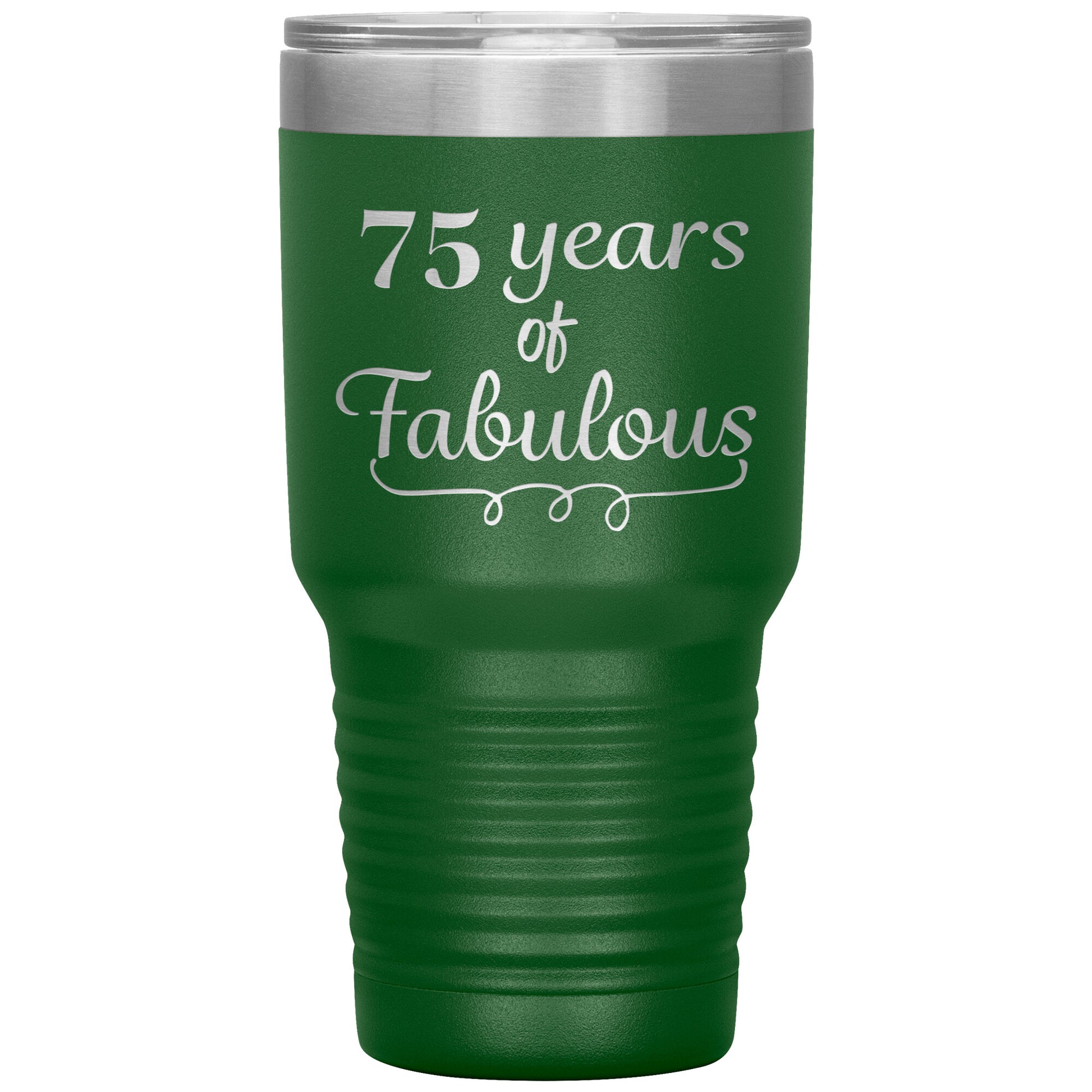 75 Years of Fabulous Tumbler