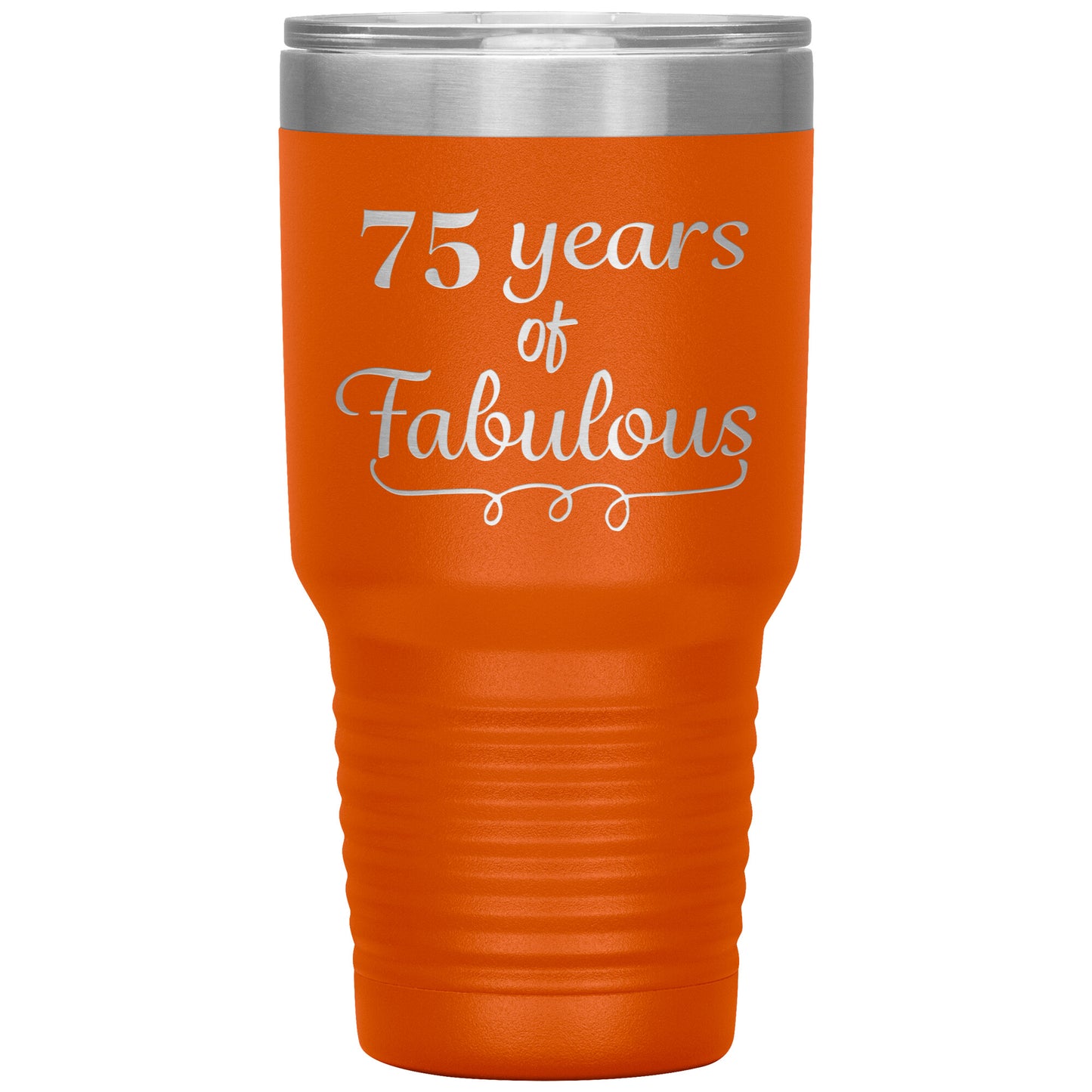 75 Years of Fabulous Tumbler