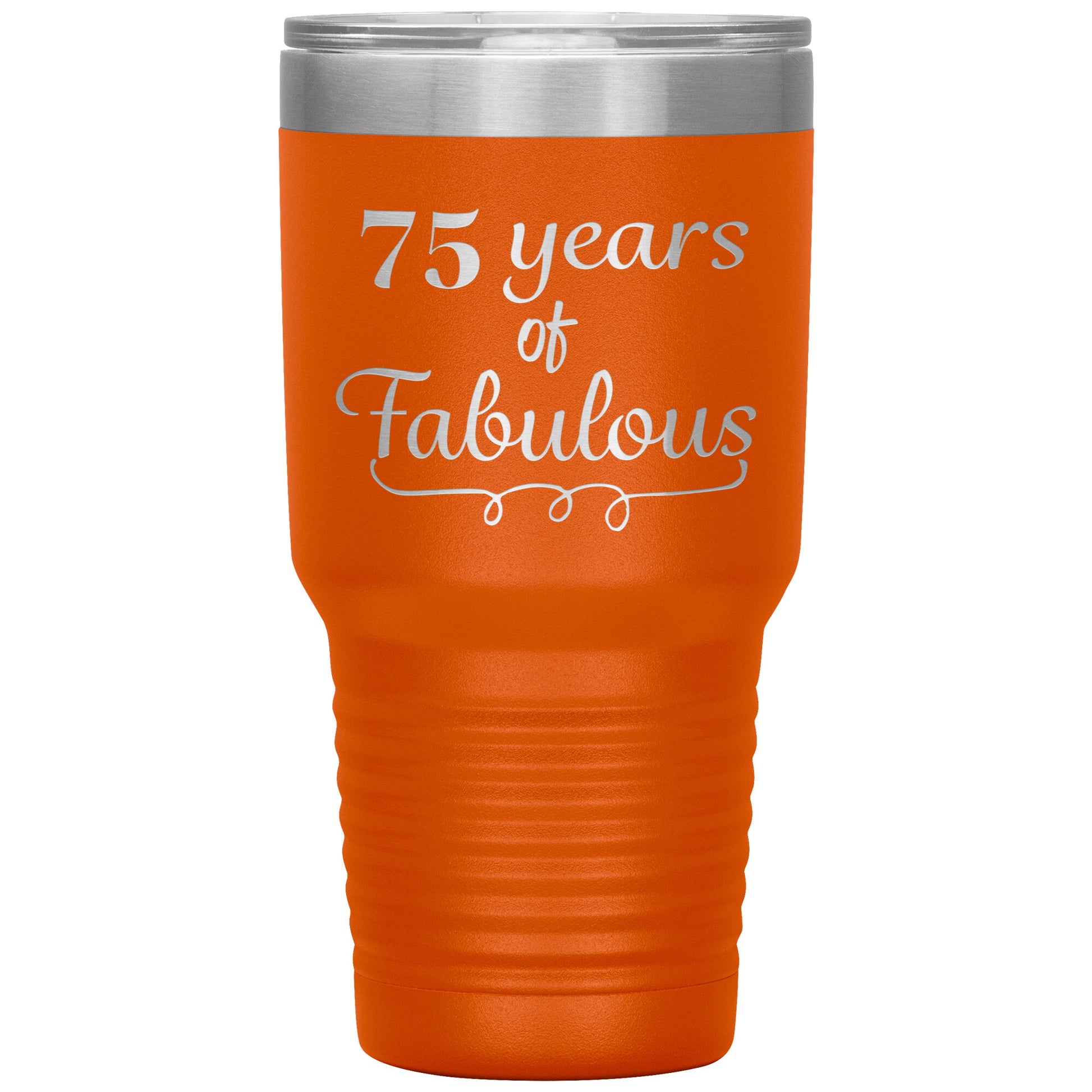 75 Years of Fabulous Tumbler