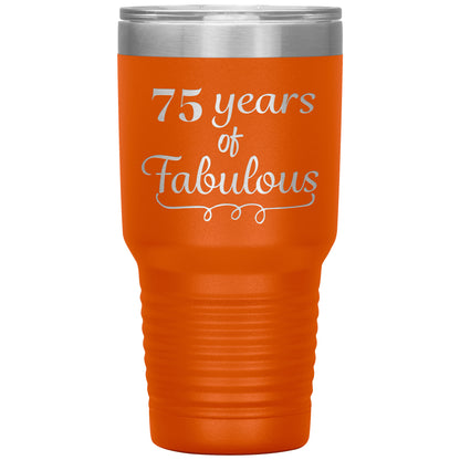 75 Years of Fabulous Tumbler