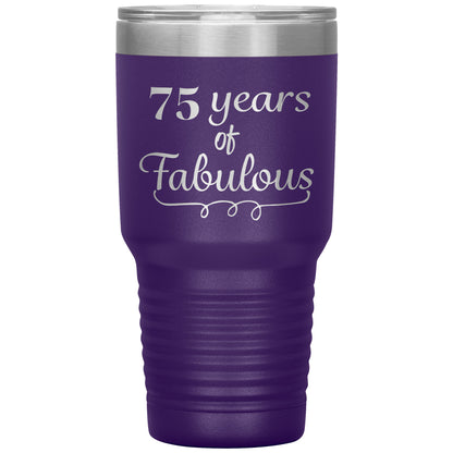 75 Years of Fabulous Tumbler
