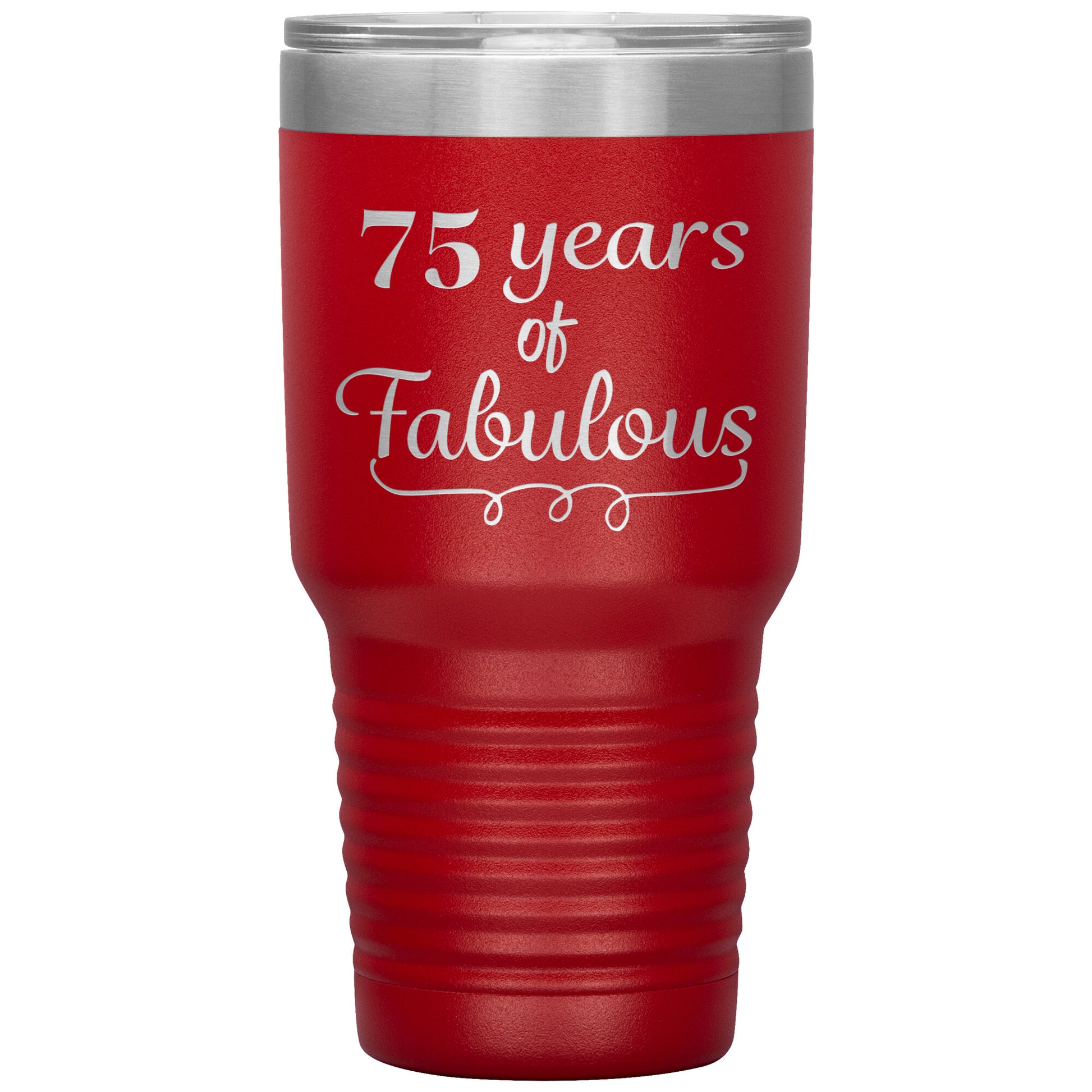 75 Years of Fabulous Tumbler