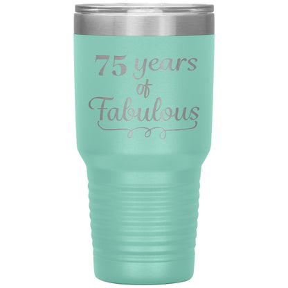 75 Years of Fabulous Tumbler