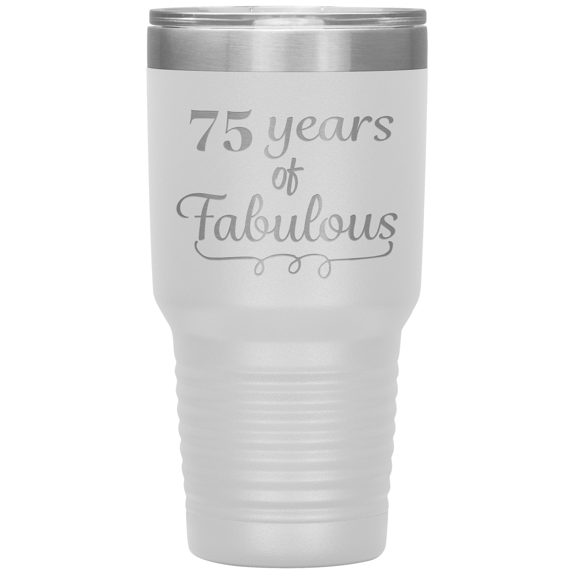 75 Years of Fabulous Tumbler