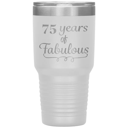 75 Years of Fabulous Tumbler