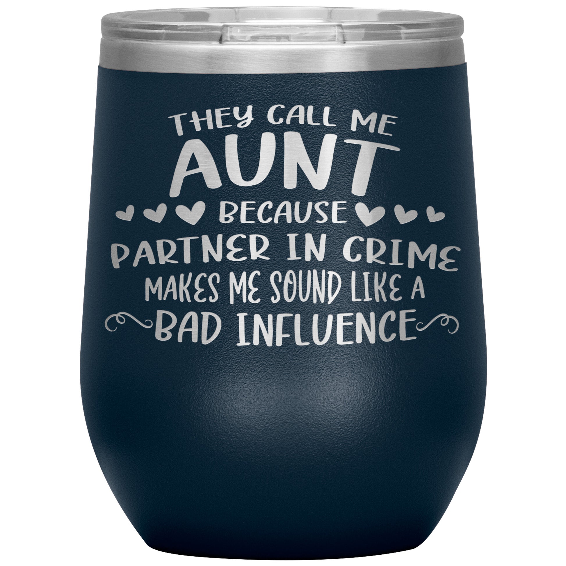 Aunt Partner In Crime Tumbler
