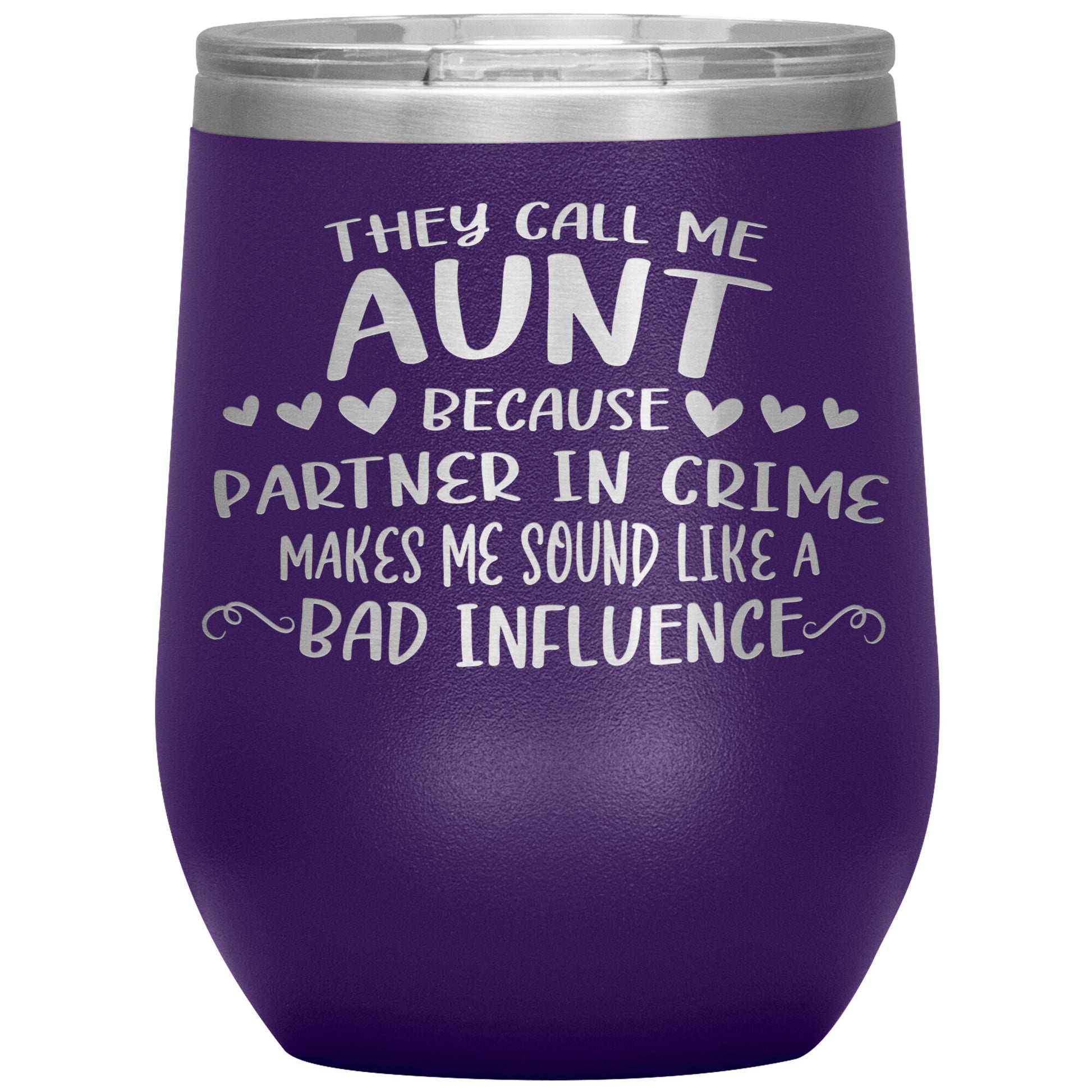 Aunt Partner In Crime Tumbler