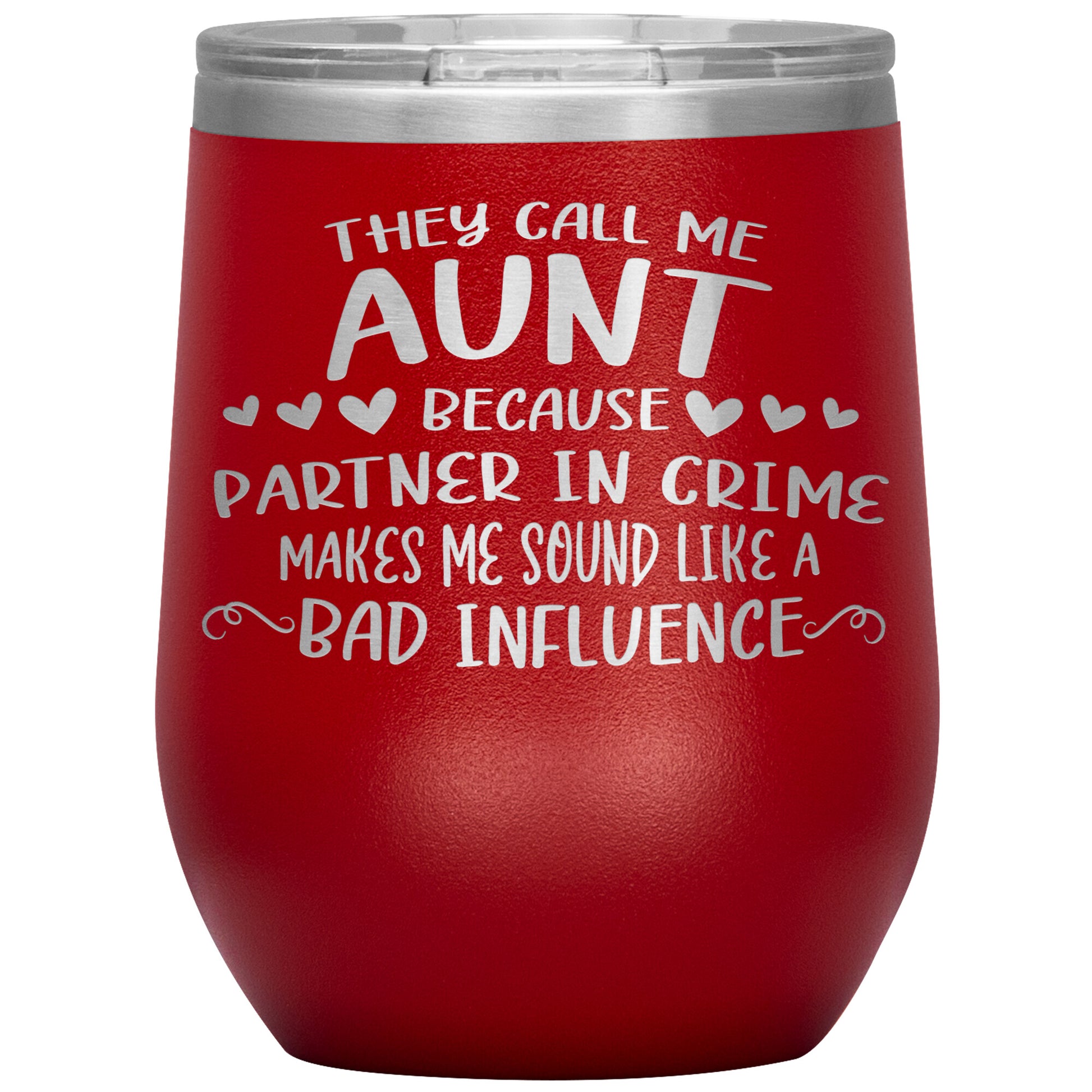 Aunt Partner In Crime Tumbler