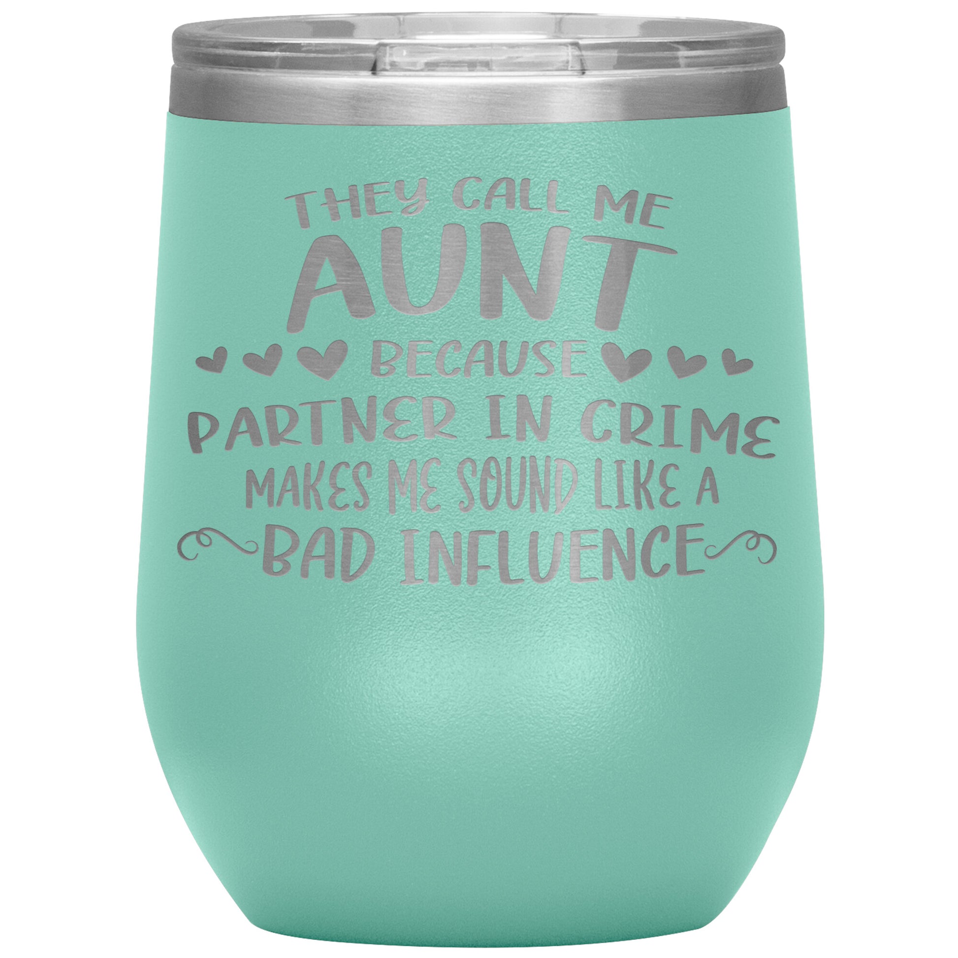 Aunt Partner In Crime Tumbler