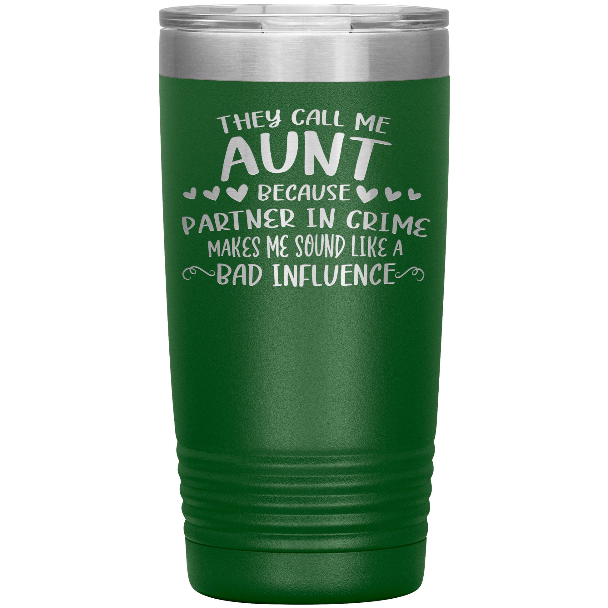 Aunt Partner In Crime Tumbler