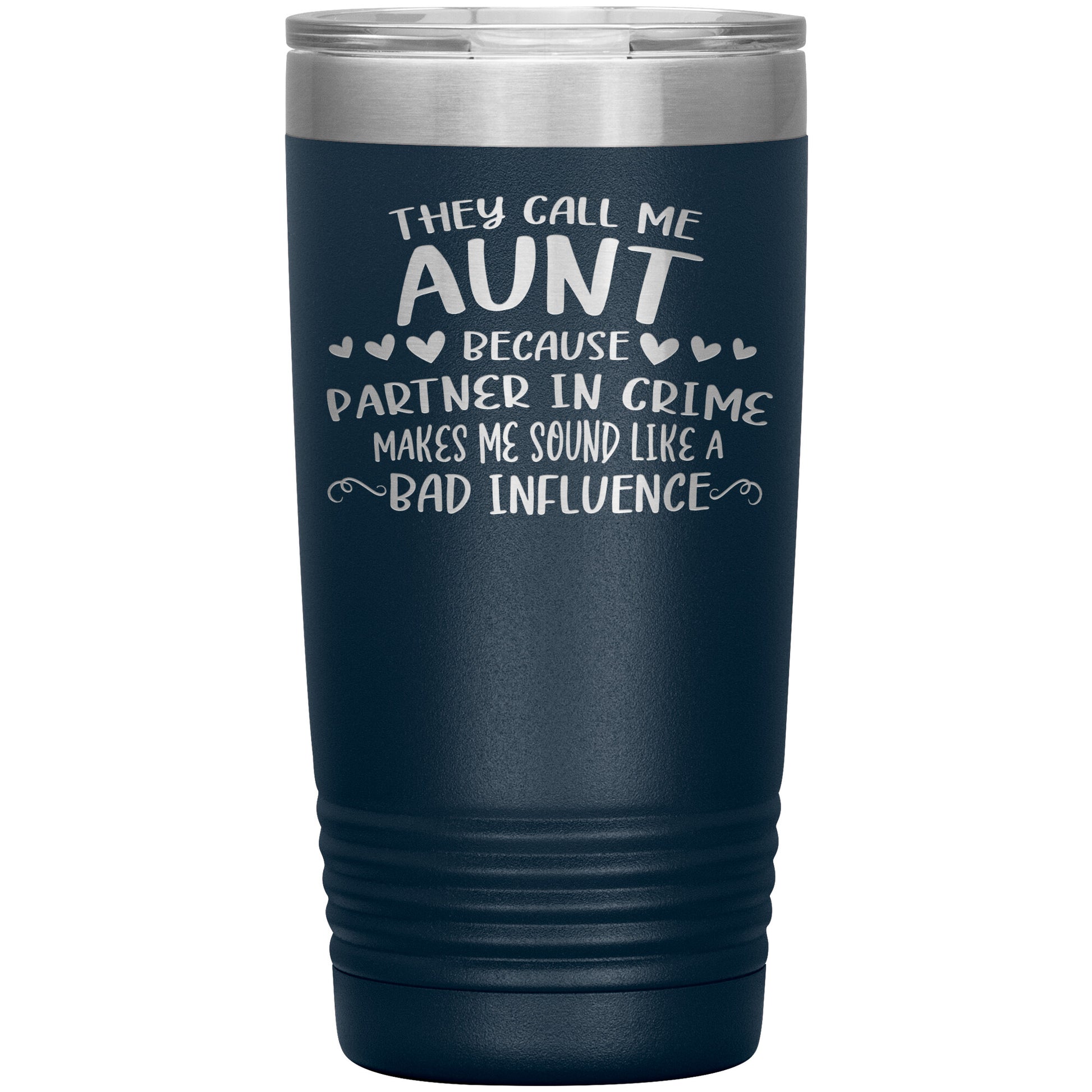 Aunt Partner In Crime Tumbler