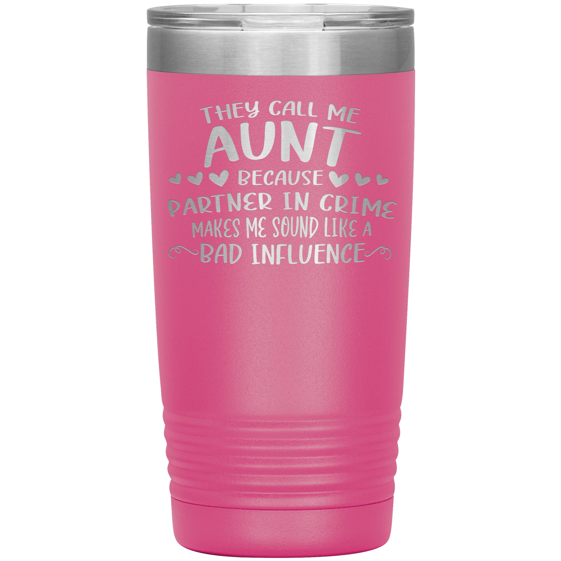 Aunt Partner In Crime Tumbler