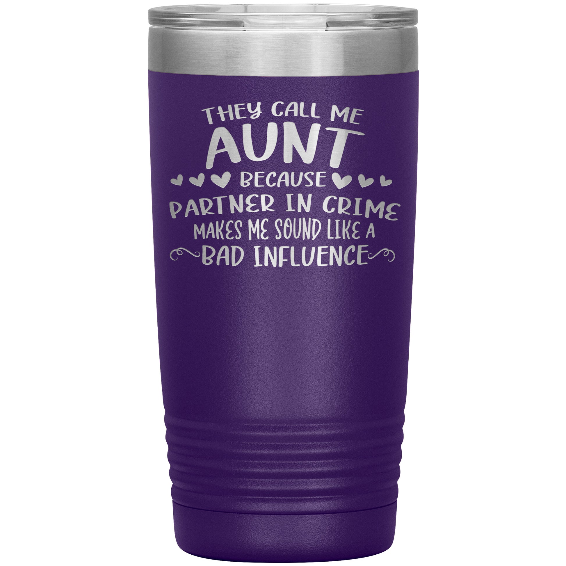 Aunt Partner In Crime Tumbler