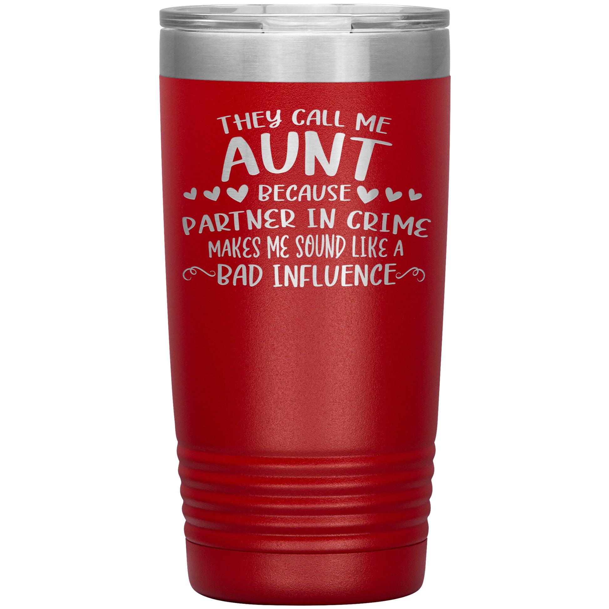Aunt Partner In Crime Tumbler