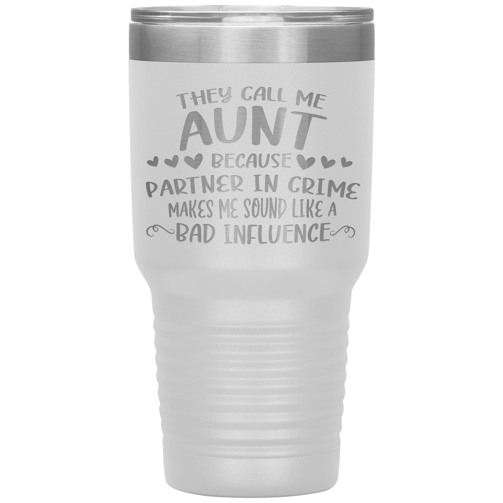 Aunt Partner In Crime Tumbler