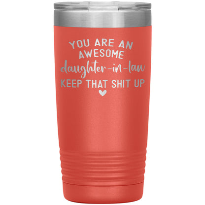 Awesome Daughter in Law Tumbler