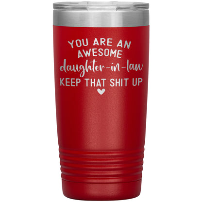 Awesome Daughter in Law Tumbler